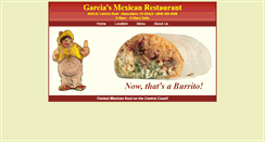 Desktop Screenshot of garciasrestaurantatascadero.com